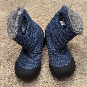 BOGS Women's Blue Patterned Boots